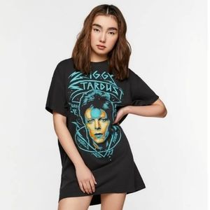 Bowie Ziggy Stardust Shirt Dress